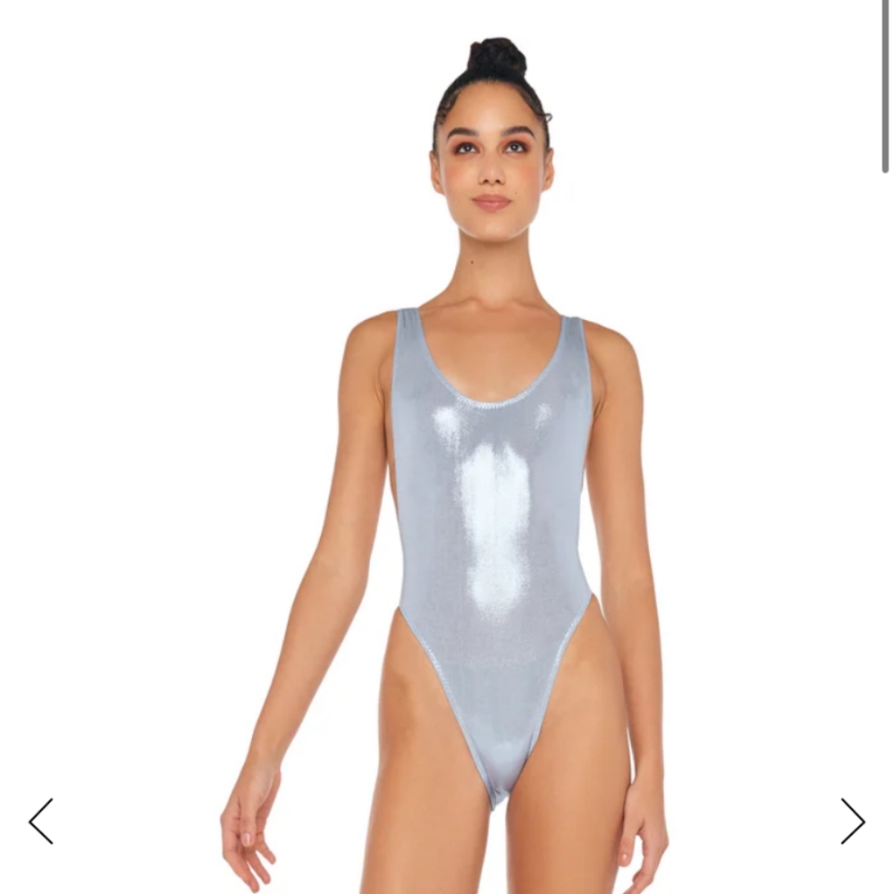Norma Kamali One Piece Pink Swimsuit